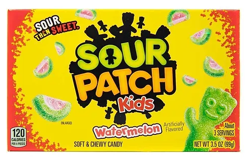 Sour patch kids watermelon theatre box 99g