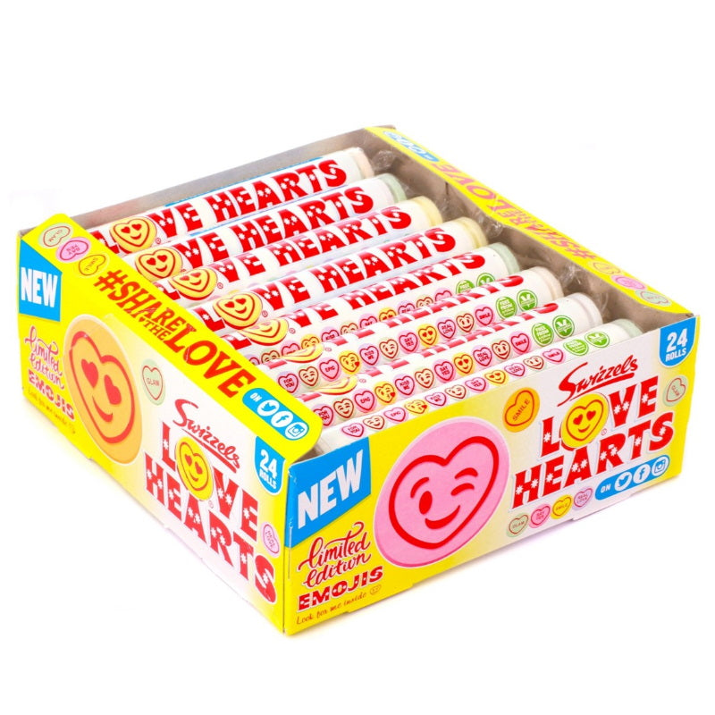 Swizzels Love Heart Rolls 39g